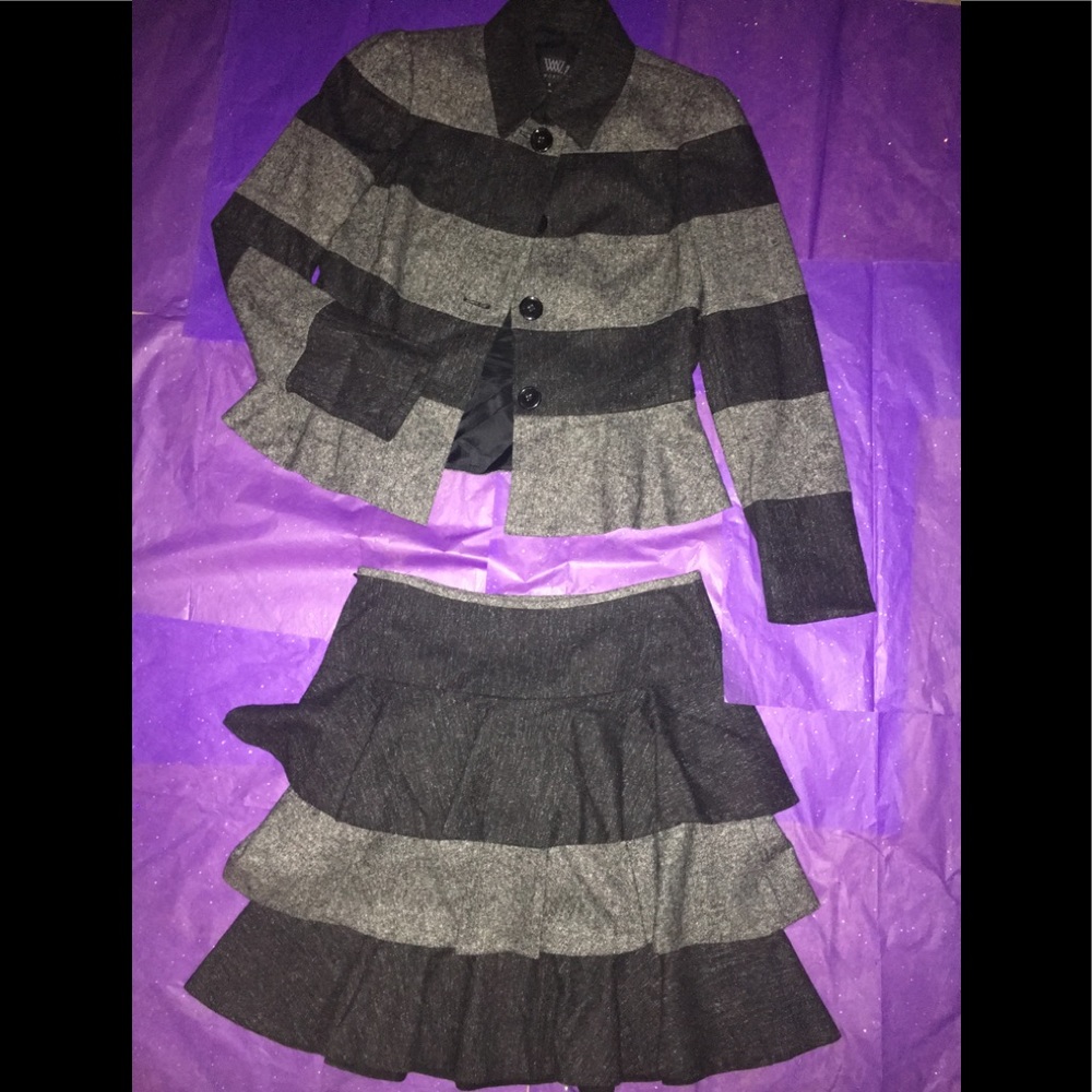 Jacket and skirt